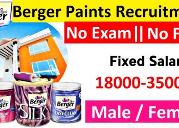 Berger Paints India Limited Recruitment