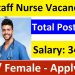 BTSC Staff Nurse Recruitment 2025 Apply Online
