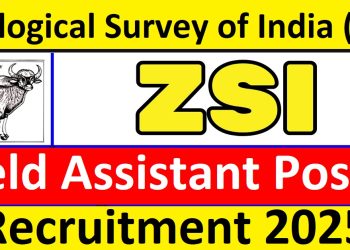 Zoological Survey of India (ZSI) Recruitment 2025 Apply Online