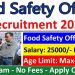 Food Safety Officer Recruitment 2025 Apply Online