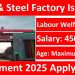 Metal & Steel Factory Ishapore Recruitment 2025 Apply Labour Welfare Officer (LWO) Posts