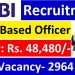State Bank of India (SBI) Recruitment 2025 Apply 2964 Circle Based Officer Posts
