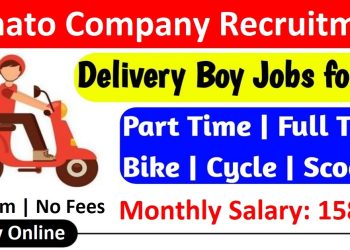Zomato Delivery Partner Recruitment 2025 Apply Now