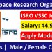ISRO VSSC Recruitment 2025 Apply for Technical Assistant and Library Assistant Post