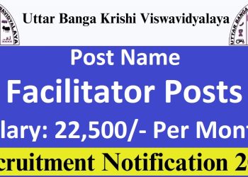 UBKV Recruitment 2025 Apply for Facilitator Post