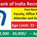 Union Bank of India Recruitment 2025 Apply For Office Assistant, Attender and others various posts