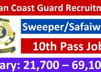 Indian Coast Guard Enrolled Follower (Safaiwala) Recruitment 2025 Apply Now