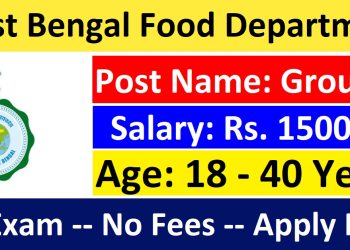 West Bengal Food Department Recruitment 2025