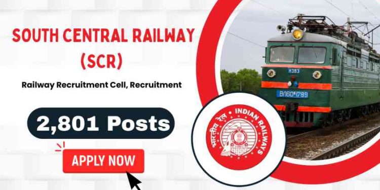 South Central Railway (SCR), Railway Recruitment Cell, Recruitment