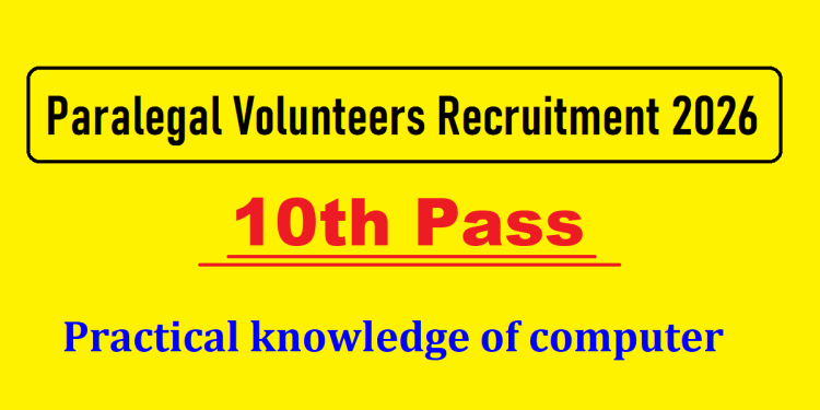 Paralegal Volunteers Recruitment