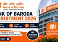 Bank of Baroda Recruitment 2026 Apply Now