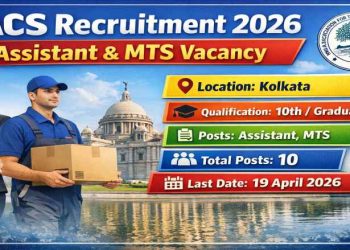 IACS - Assistant and Multi-Tasking Staff posts Recruitment