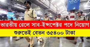 Indian Railway Protection Force and Railway Protection Special Force Sub-Inspector Recruitment 2024 Apply Now