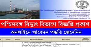 WBSEDCL Recruitment 2024 Apply Online