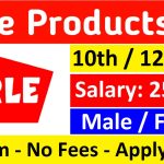 Parle Company Recruitment