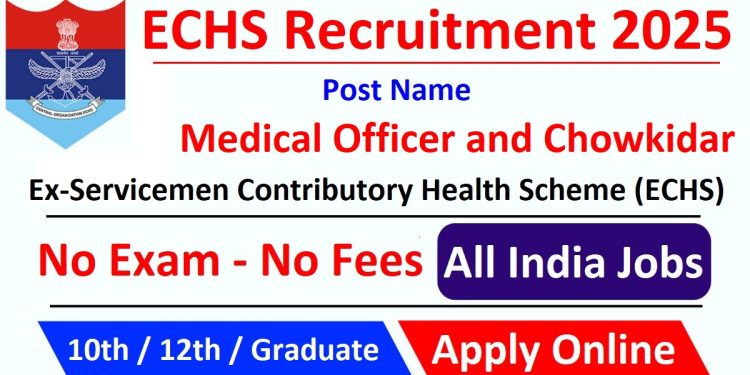 ECHS Kolkata Recruitment 2026 Apply Now