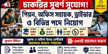 District Legal Services Authority (DLSA) – Office Peon, Driver & Office Staff Post Recruitment 2026 Apply Now